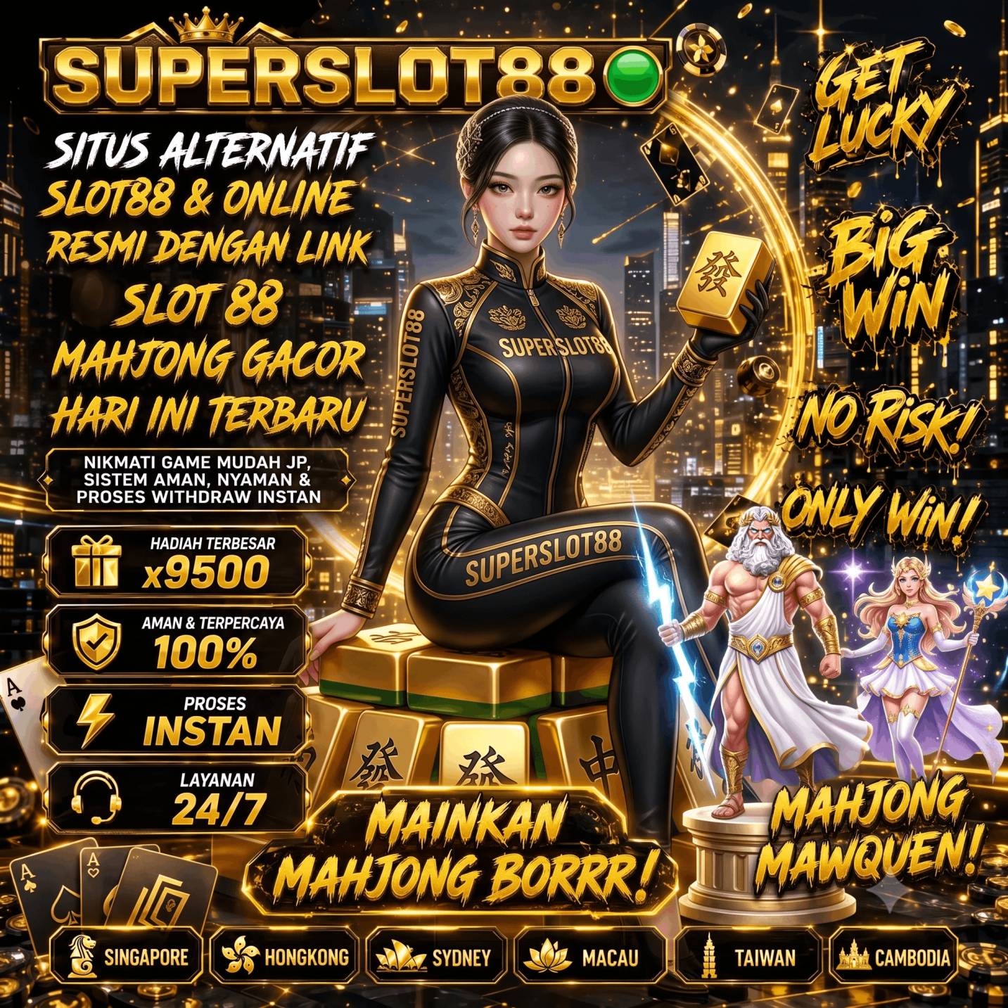 SUPERSLOT88 🟢 Situs Alternatif Slot88 Online Resmi Dengan Link Slot 88 Mahjong Gacor Hari Ini Terbaru